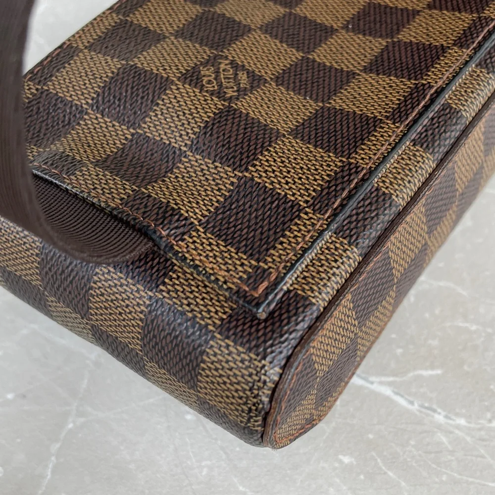 Louis Vuitton Damier Ebene Canvas Geronimos Unisex Crossbody Sling Belt Bag - Picture 14 of 17